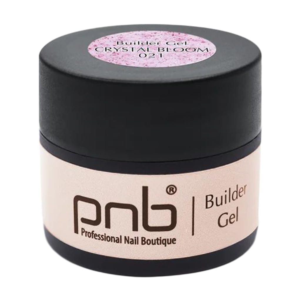 Моделювальний гель для нігтів PNB UV/LED Builder Gel, 021 Crystal Bloom, 5 мл